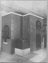 SA0481 - Photo of part of communal kitchen built in 1830 and associated with the Church Family. Identified on the back.
